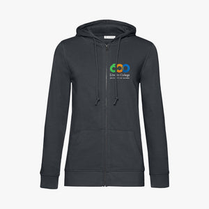 Lincoln 600th Anniversary Organic Ladies Zip Hoodie