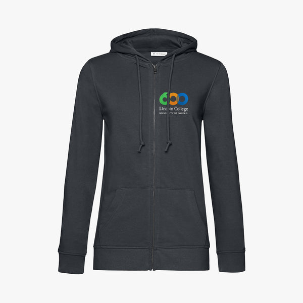 Load image into Gallery viewer, Lincoln 600th Anniversary Organic Ladies Zip Hoodie
