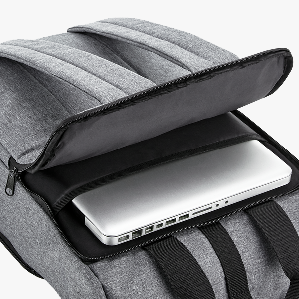 Load image into Gallery viewer, Oxford College Recycled Rolltop Laptop Backpack
