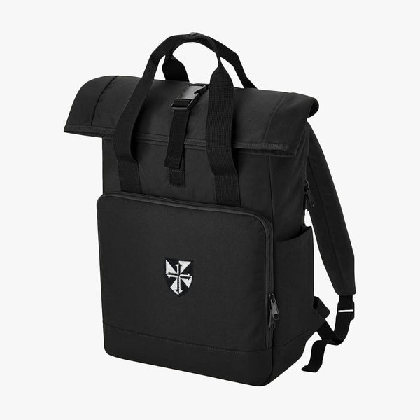 Load image into Gallery viewer, Blackfriars Recycled Rolltop Laptop Backpack
