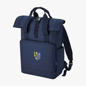 Trinity College Recycled Rolltop Laptop Backpack