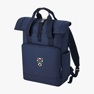 New College Recycled Rolltop Laptop Backpack