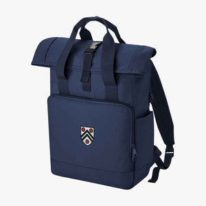 Oxford College Recycled Rolltop Laptop Backpack