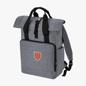 Oriel College Recycled Rolltop Laptop Backpack