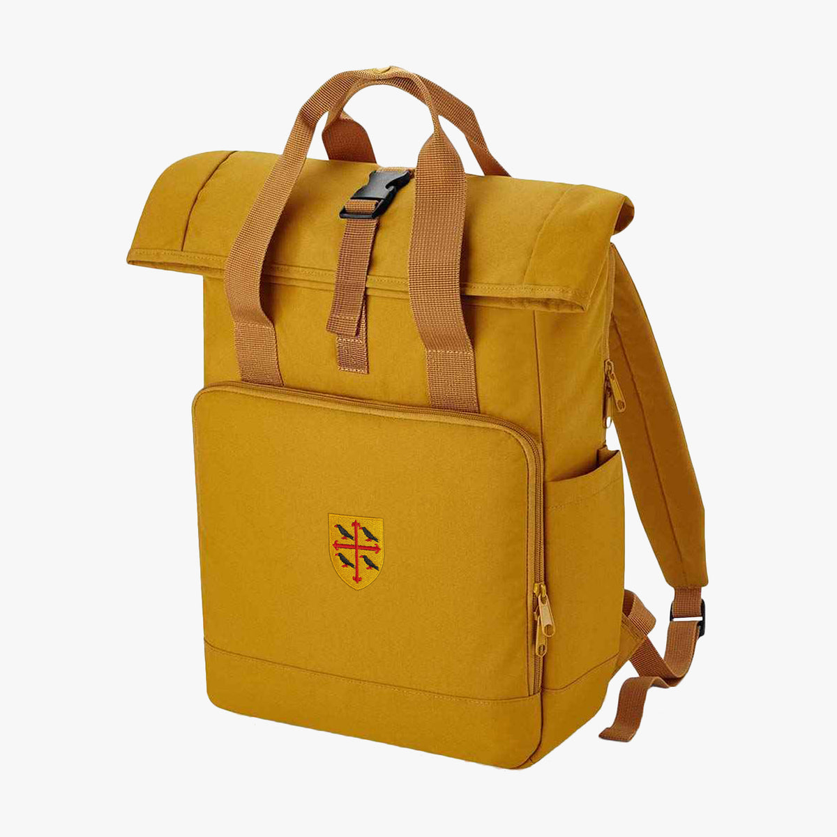 St Edmund Hall Recycled Rolltop Laptop Backpack – The College Store
