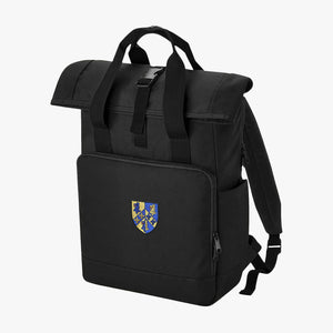 Trinity College Recycled Rolltop Laptop Backpack