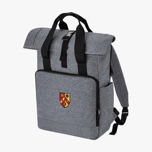 Wolfson College Recycled Rolltop Laptop Backpack