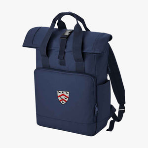 Worcester College Recycled Rolltop Laptop Backpack