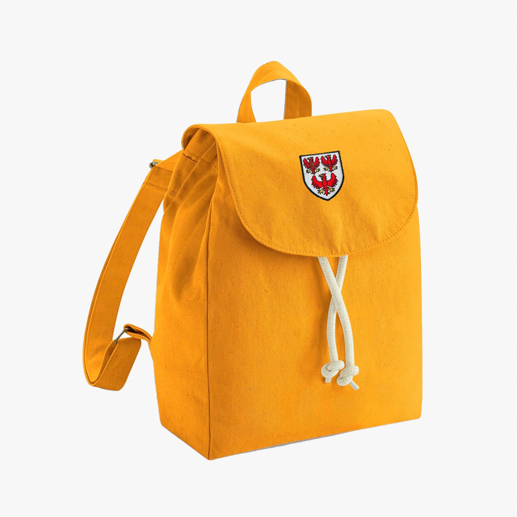 cotton mini backpack The Queen's College Organic Cotton Mini Backpack – The College Store