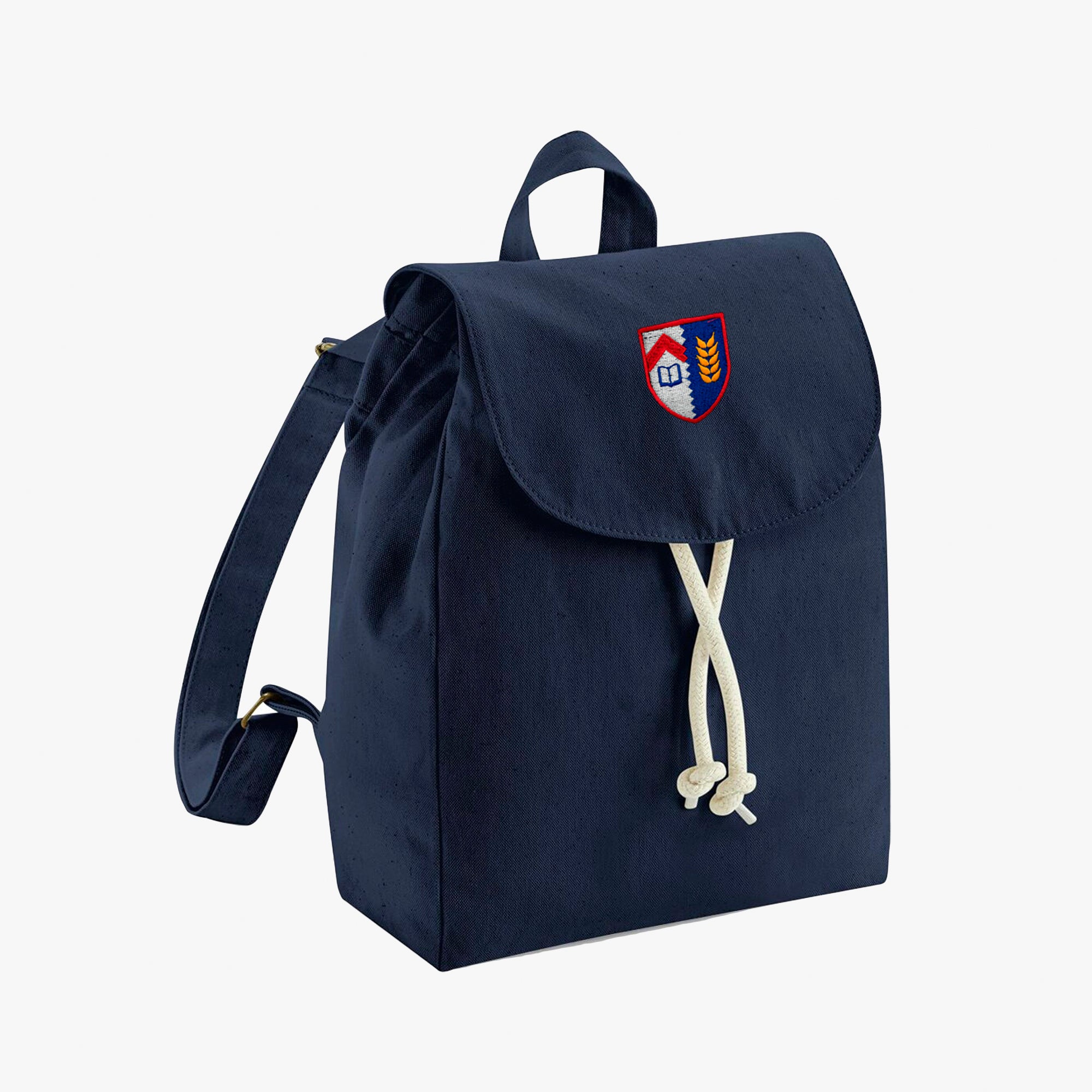 cotton mini backpack Kellogg College Organic Cotton Mini Backpack – The College Store