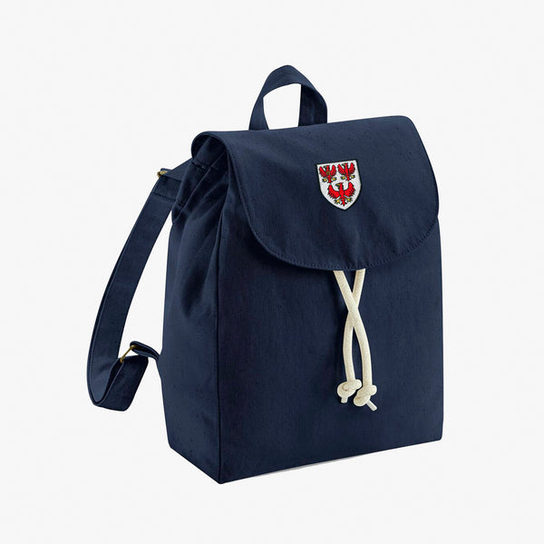 Load image into Gallery viewer, The Queen&#39;s College Organic Cotton Mini Backpack
