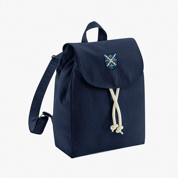 Load image into Gallery viewer, St Hugh&#39;s College Organic Cotton Mini Backpack
