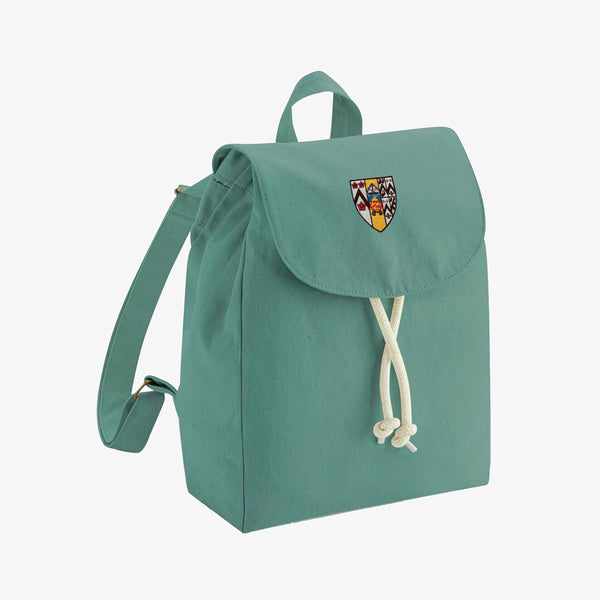 Load image into Gallery viewer, Brasenose College Organic Cotton Mini Backpack
