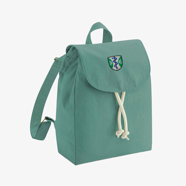 Load image into Gallery viewer, Green Templeton College Organic Cotton Mini Backpack
