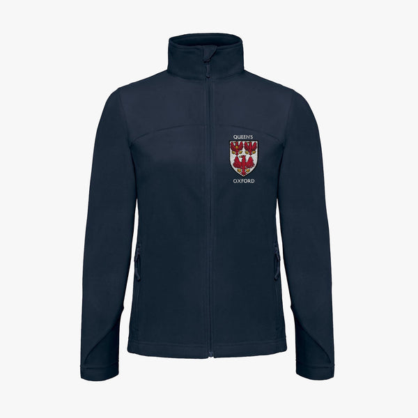 Load image into Gallery viewer, The Queen&#39;s College Ladies Embroidered Micro Fleece
