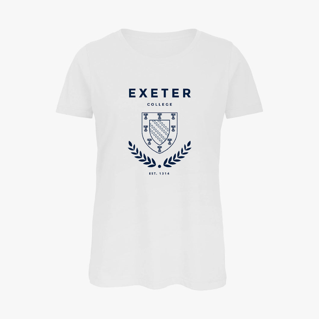 Exeter College Ladies Organic Laurel T-Shirt