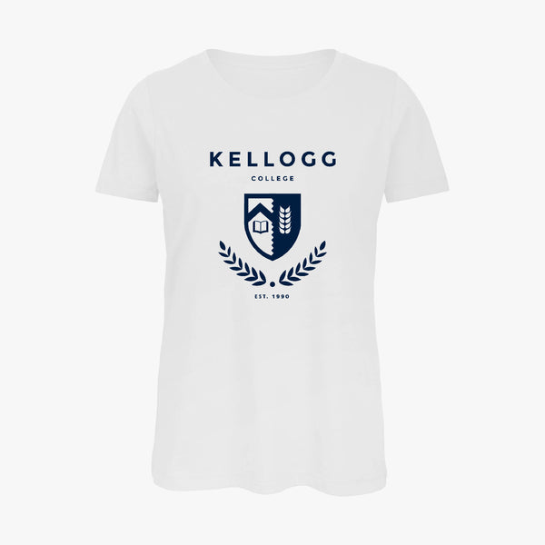 Load image into Gallery viewer, Kellogg College Ladies Organic Laurel T-Shirt
