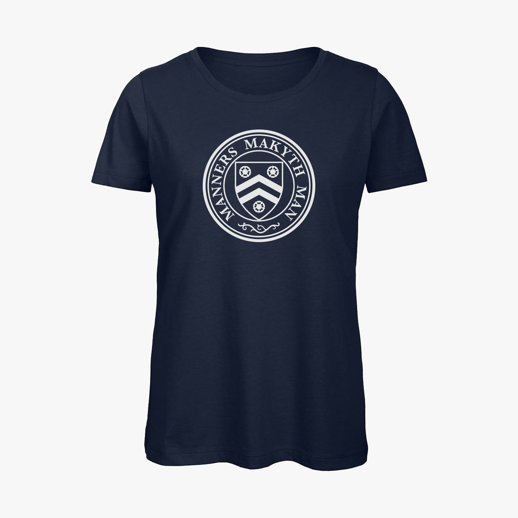 New College Ladies Organic Roundel T-Shirt
