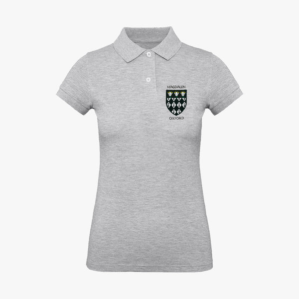 Load image into Gallery viewer, Magdalen College College Ladies Organic Embroidered Polo Shirt
