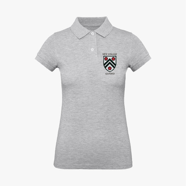 Load image into Gallery viewer, New College College Ladies Organic Embroidered Polo Shirt

