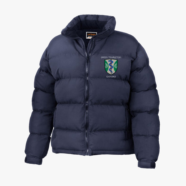 Load image into Gallery viewer, Green Templeton College Ladies Classic Puffer Jacket

