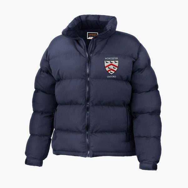 Load image into Gallery viewer, Worcester College Ladies Classic Puffer Jacket
