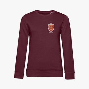 Oriel College Ladies Organic Embroidered Sweatshirt