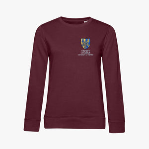 Trinity College Ladies Organic Embroidered Sweatshirt