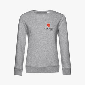 Oriel College Ladies Organic Embroidered Sweatshirt