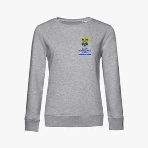 Lady Margaret Hall Ladies Organic Embroidered Sweatshirt