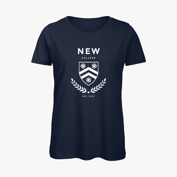 Load image into Gallery viewer, New College Ladies Organic Laurel T-Shirt
