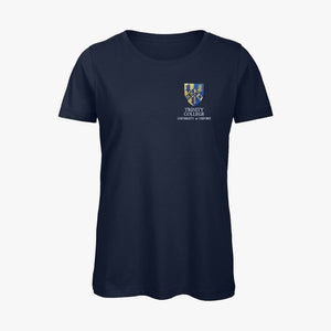 Trinity College Ladies Organic Embroidered T-Shirt