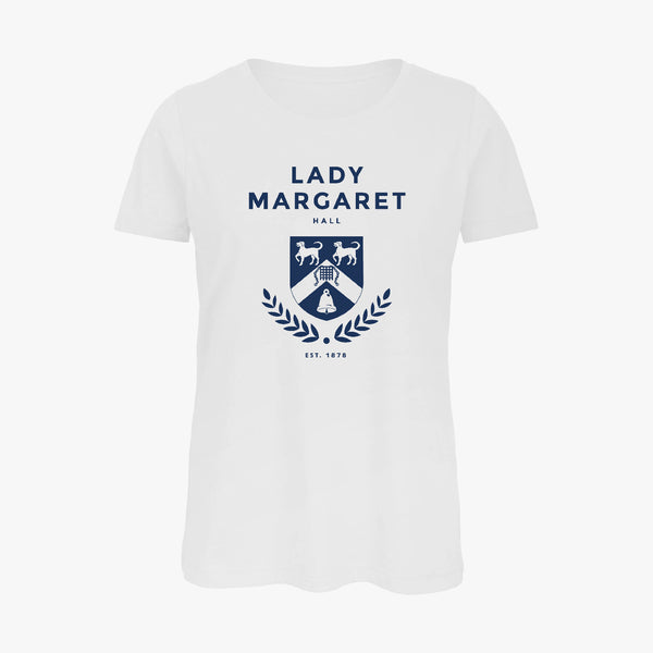 Load image into Gallery viewer, Lady Margaret Hall Ladies Organic Laurel T-Shirt
