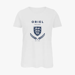 Oriel College Ladies Organic Laurel T-Shirt