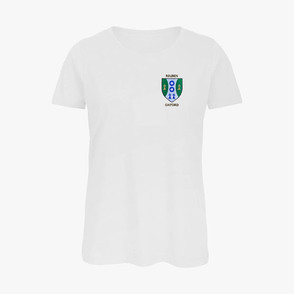 Load image into Gallery viewer, Ladies Oxford College Organic Embroidered T-Shirt
