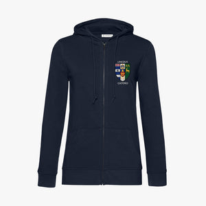 Lincoln College Ladies Organic Embroidered Zip Hoodie