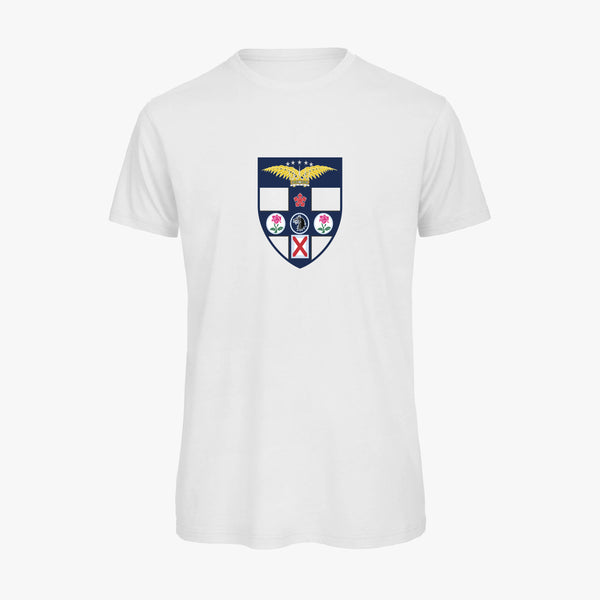 Load image into Gallery viewer, Men&#39;s Oxford College Arms Organic T-Shirt
