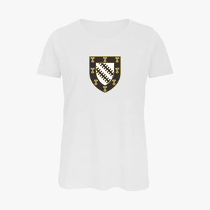 Exeter College Ladies Oxford Arms Organic T-Shirt