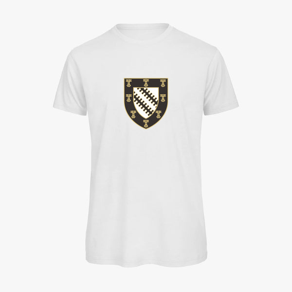 Load image into Gallery viewer, Men&#39;s Oxford College Arms Organic T-Shirt
