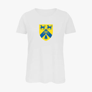 Lady Margaret Hall Ladies Oxford Arms Organic T-Shirt