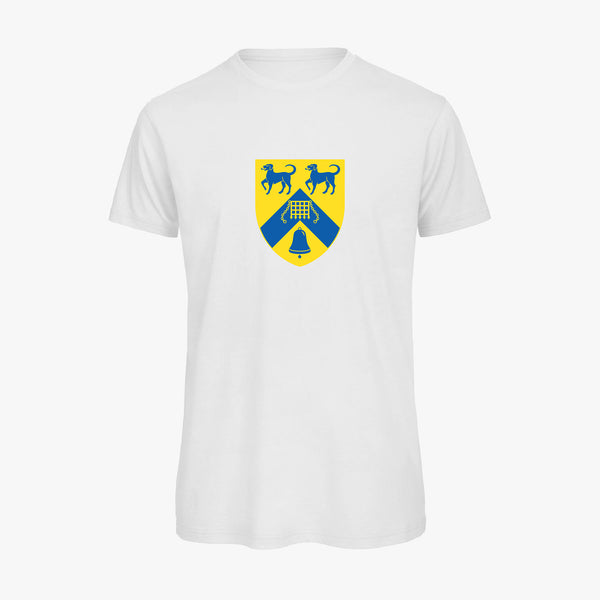 Load image into Gallery viewer, Men&#39;s Oxford College Arms Organic T-Shirt
