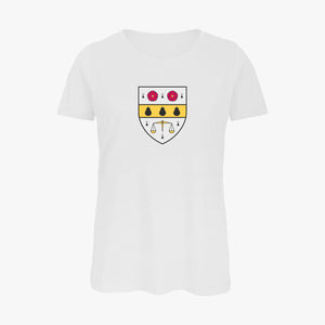 Ladies Oxford College Arms Organic T-Shirt