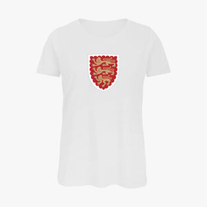 Ladies Oxford College Arms Organic T-Shirt
