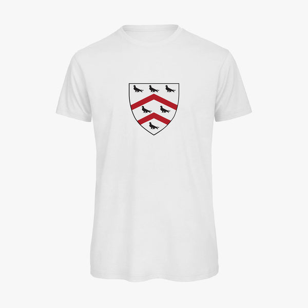 Load image into Gallery viewer, Men&#39;s Oxford College Arms Organic T-Shirt
