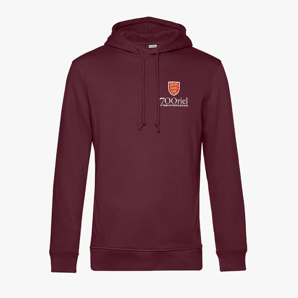 Load image into Gallery viewer, Oriel College Men's Organic Embroidered Hoodie
