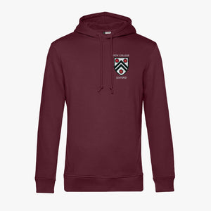 New College Men's Organic Embroidered Hoodie