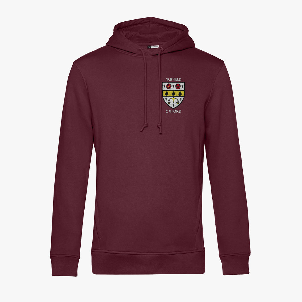 Nuffield College Men's Organic Embroidered Hoodie