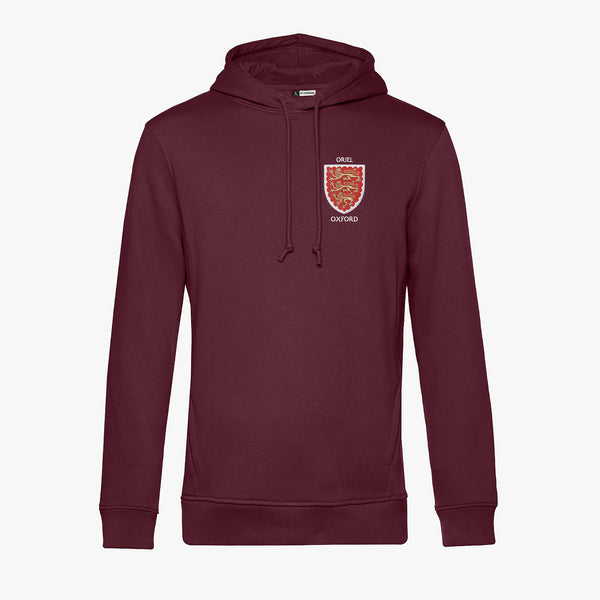 Load image into Gallery viewer, Oriel College Men's Organic Embroidered Hoodie
