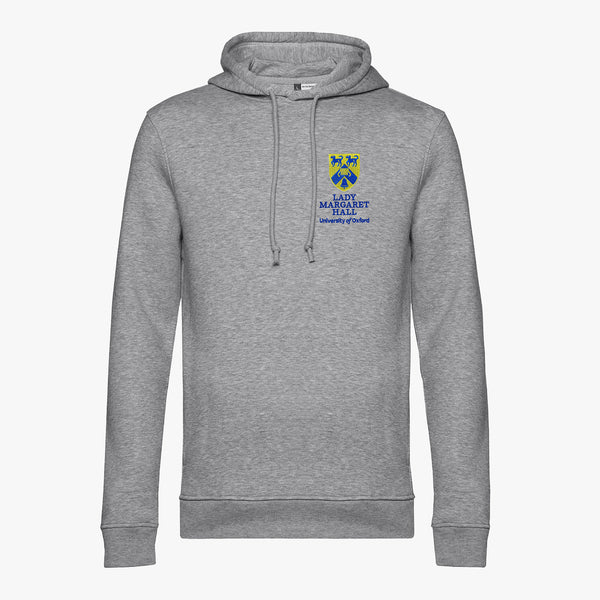 Load image into Gallery viewer, Lady Margaret Hall Men&#39;s Organic Embroidered Hoodie
