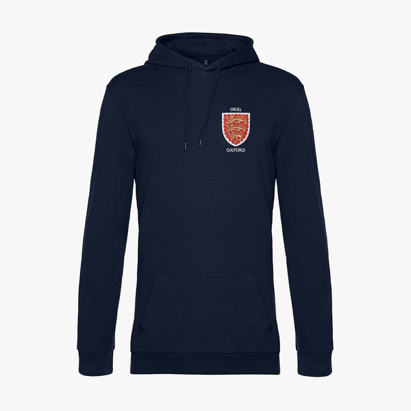 Load image into Gallery viewer, Oriel College Men's Organic Embroidered Hoodie
